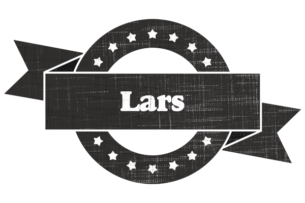 Lars grunge logo