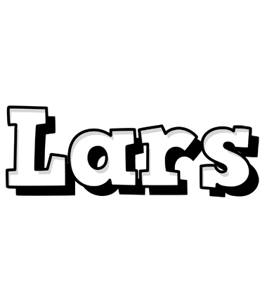 Lars snowing logo