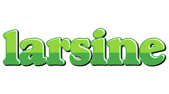 Larsine apple logo