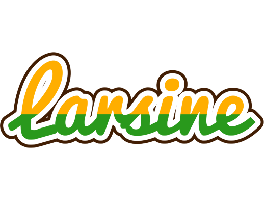 Larsine banana logo