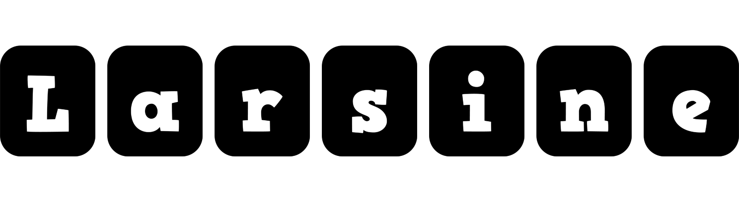 Larsine box logo