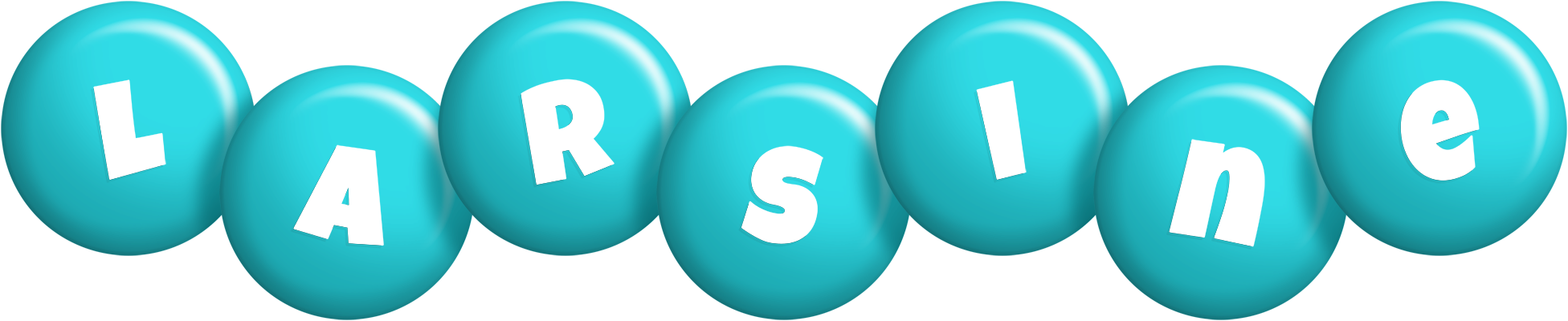 Larsine candy-azur logo