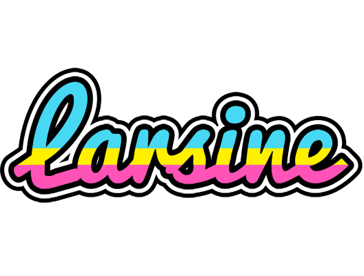 Larsine circus logo
