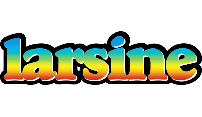 Larsine color logo