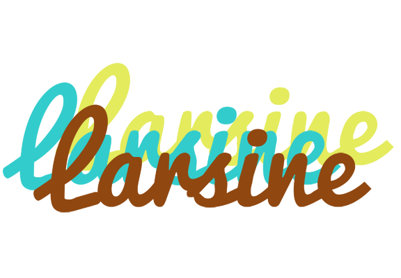 Larsine cupcake logo