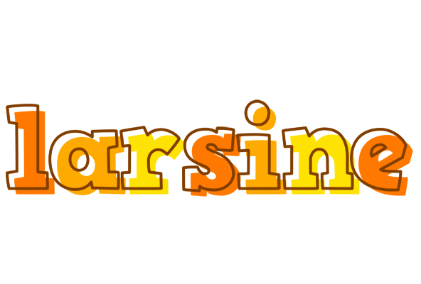 Larsine desert logo