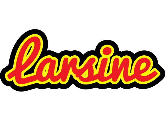 Larsine fireman logo