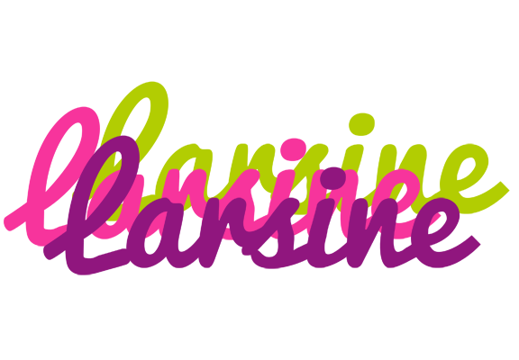Larsine flowers logo