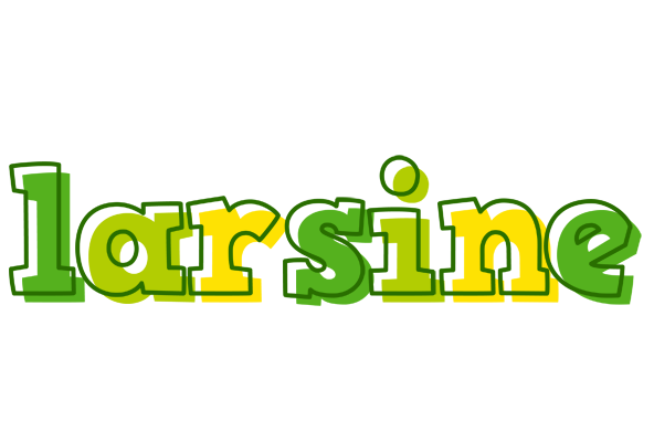 Larsine juice logo