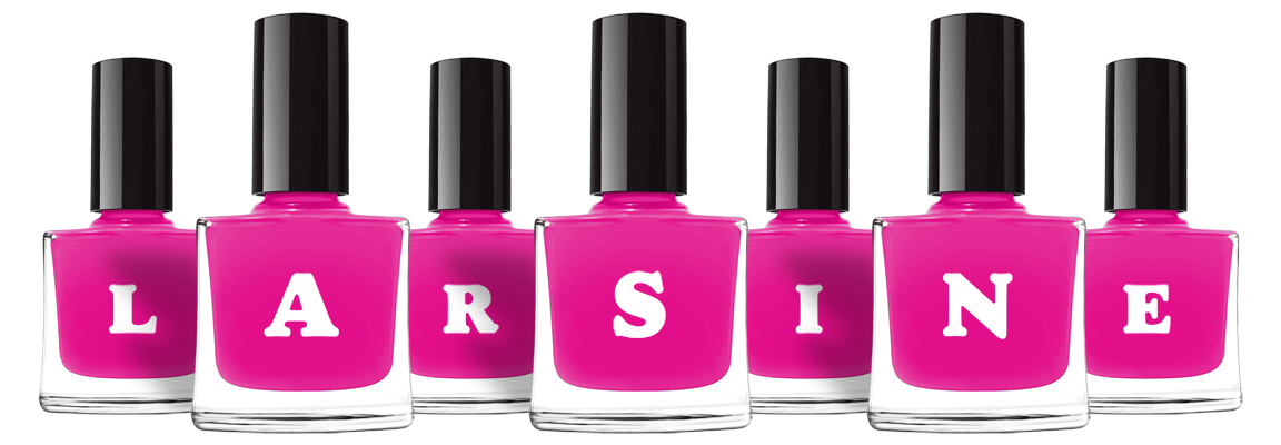 Larsine nails logo