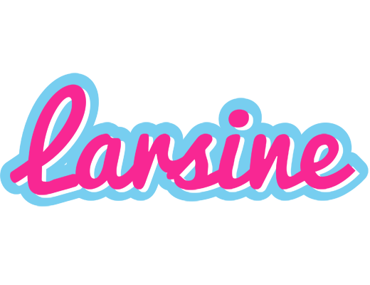Larsine popstar logo