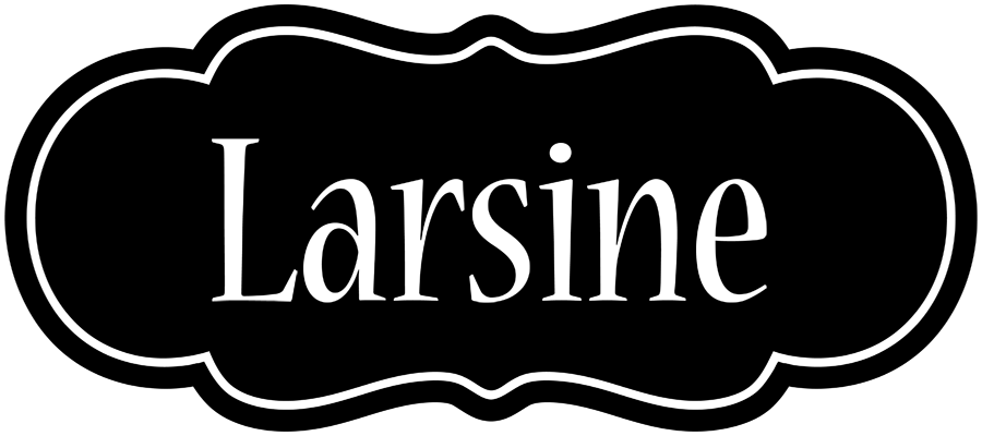 Larsine welcome logo