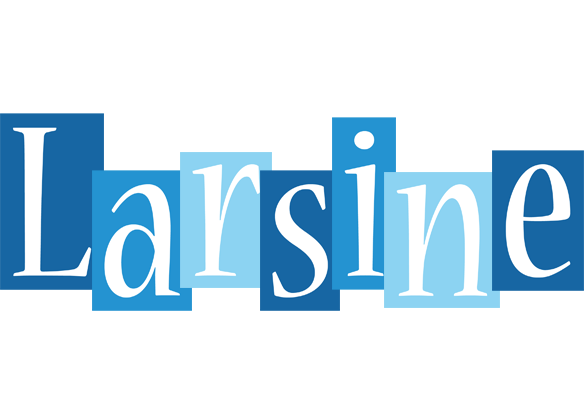 Larsine winter logo