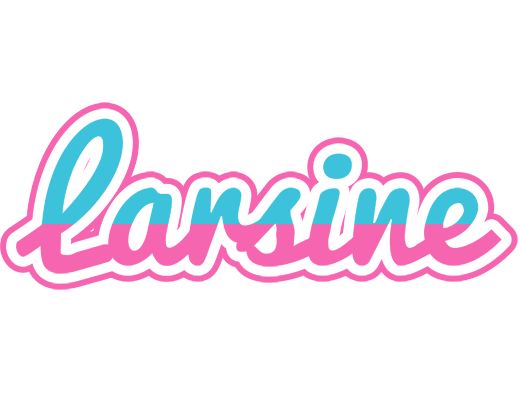 Larsine woman logo