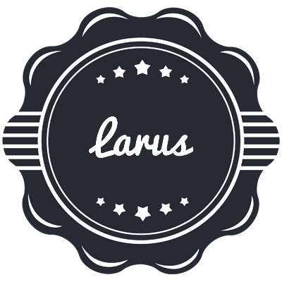 Larus badge logo