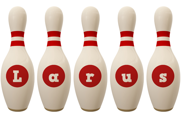Larus bowling-pin logo