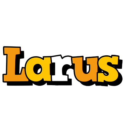 Larus cartoon logo