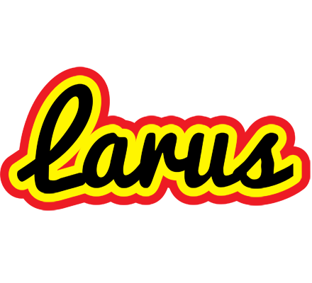 Larus flaming logo