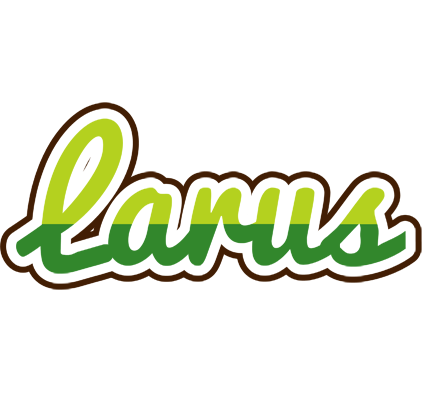 Larus golfing logo