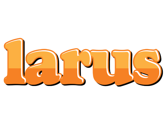 Larus orange logo