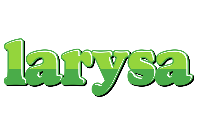 Larysa apple logo
