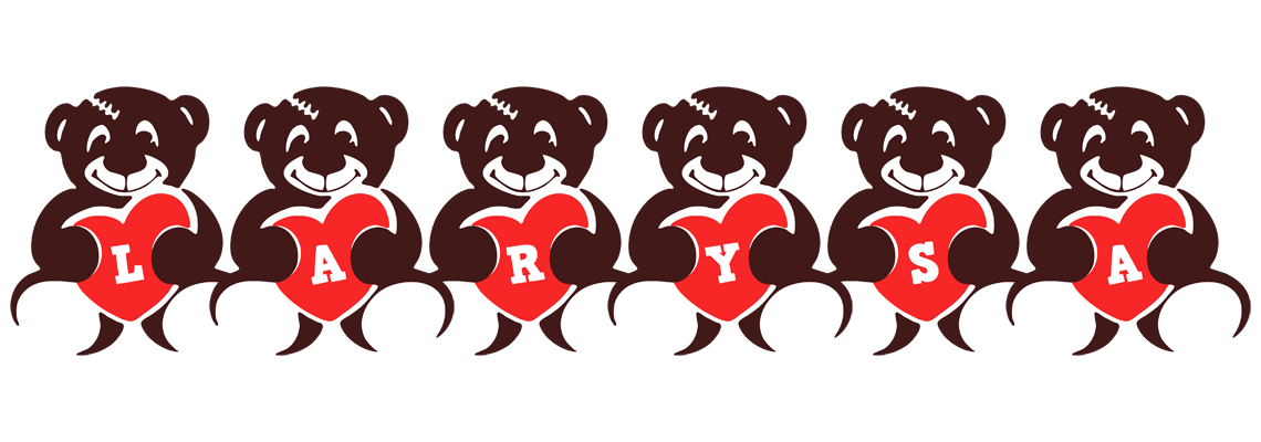 Larysa bear logo