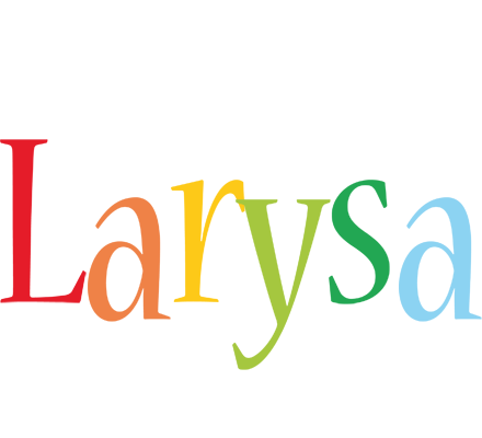 Larysa birthday logo