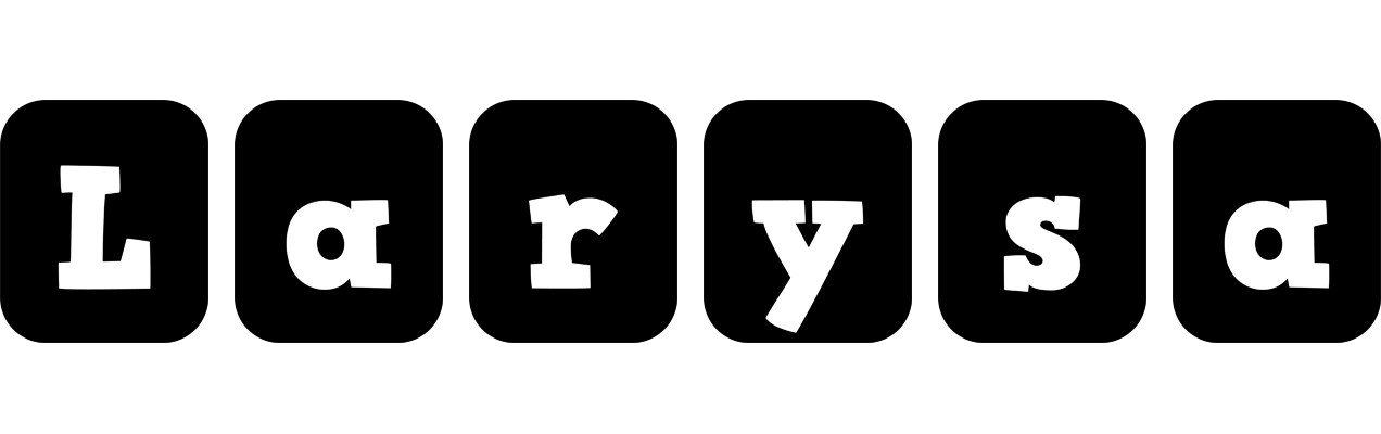Larysa box logo