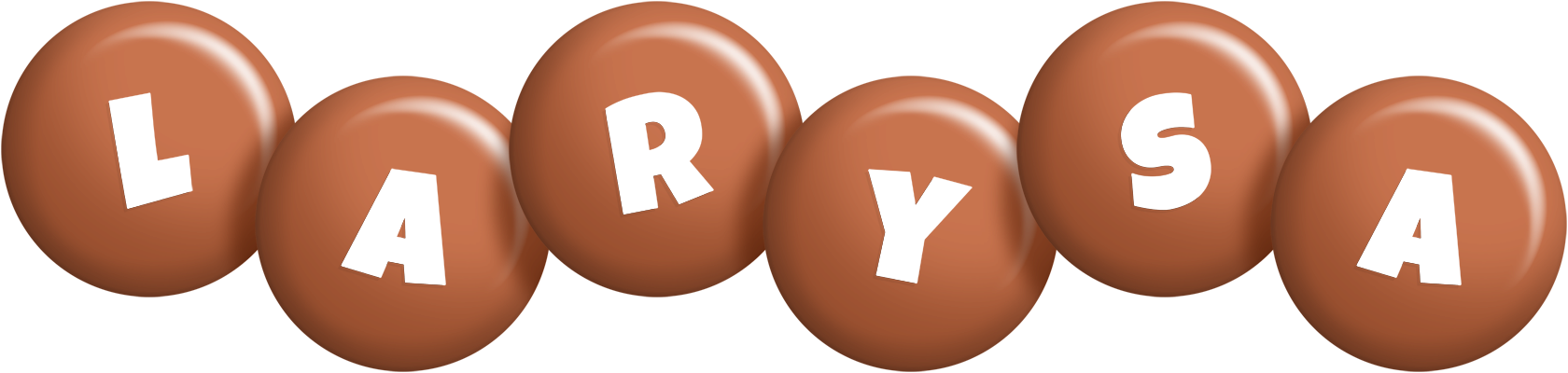 Larysa candy-brown logo