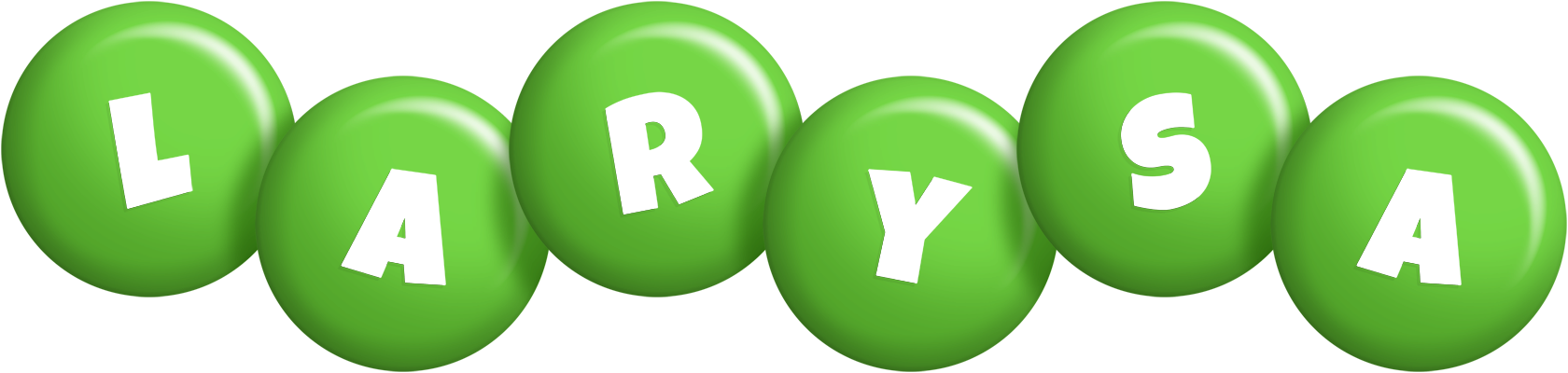 Larysa candy-green logo