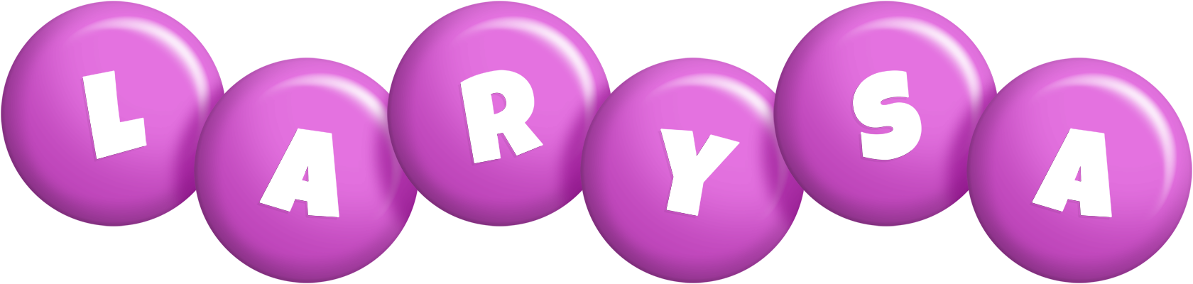 Larysa candy-purple logo
