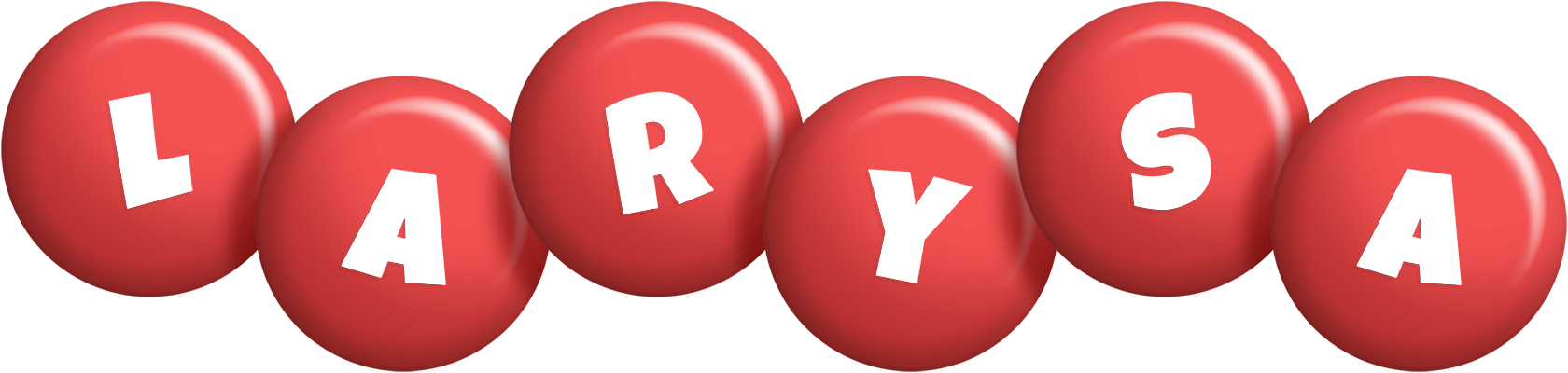 Larysa candy-red logo