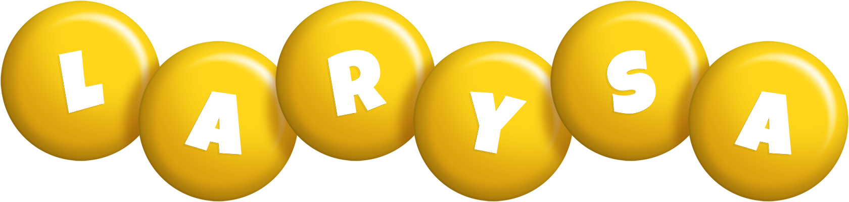 Larysa candy-yellow logo