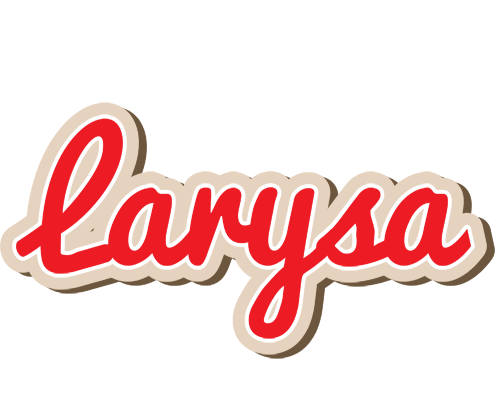 Larysa chocolate logo