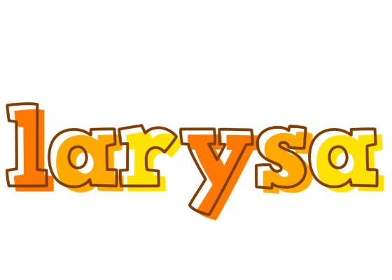 Larysa desert logo