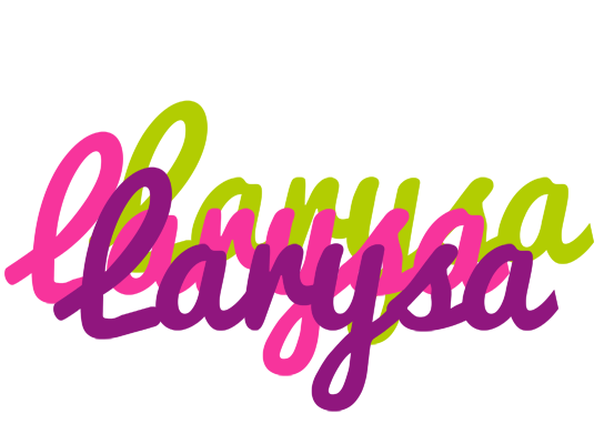 Larysa flowers logo