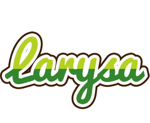 Larysa golfing logo
