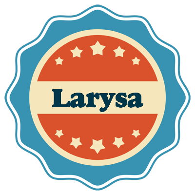 Larysa labels logo
