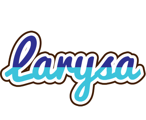 Larysa raining logo