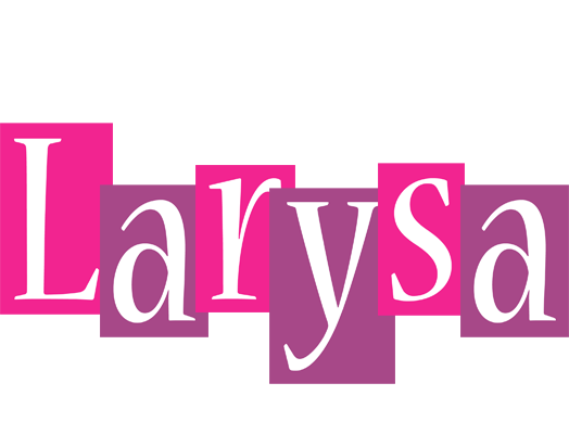 Larysa whine logo