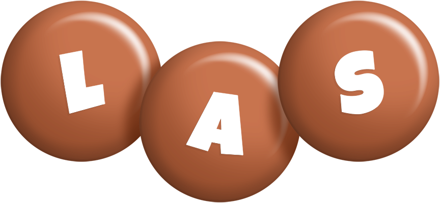 Las candy-brown logo