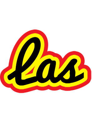 Las flaming logo