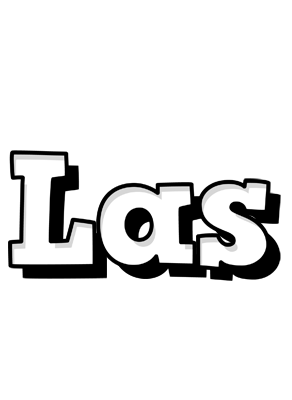 Las snowing logo