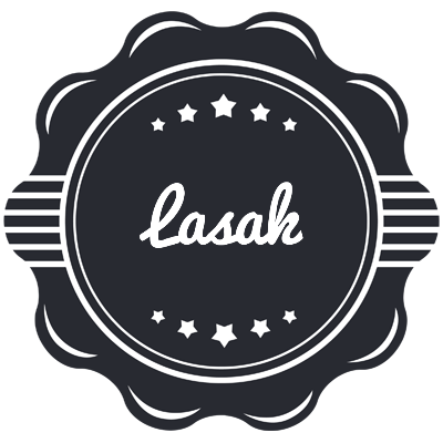 Lasak badge logo