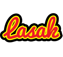 Lasak fireman logo