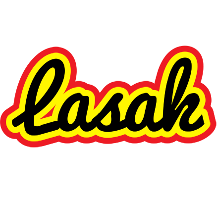 Lasak flaming logo