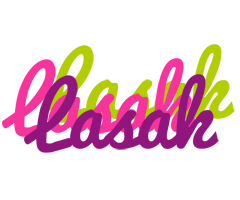 Lasak flowers logo