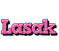 Lasak girlish logo