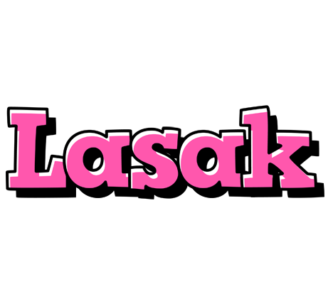 Lasak girlish logo
