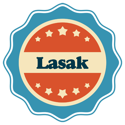 Lasak labels logo